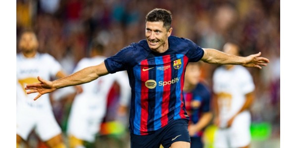 Robert Lewandowski y Erling Haaland en buena forma